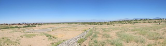 I own a few lots around the cul de sac, eight total in the finished area. The lots where I'm standing are very much higher than the rest and have wonderful views.