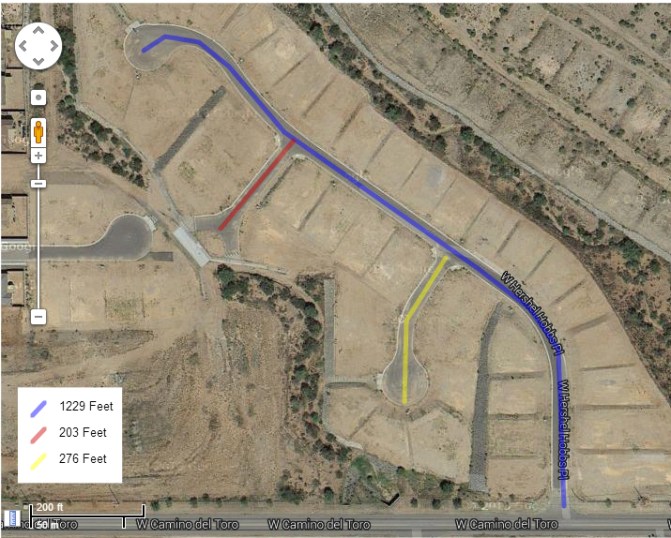 How much did it cost to build these roads?